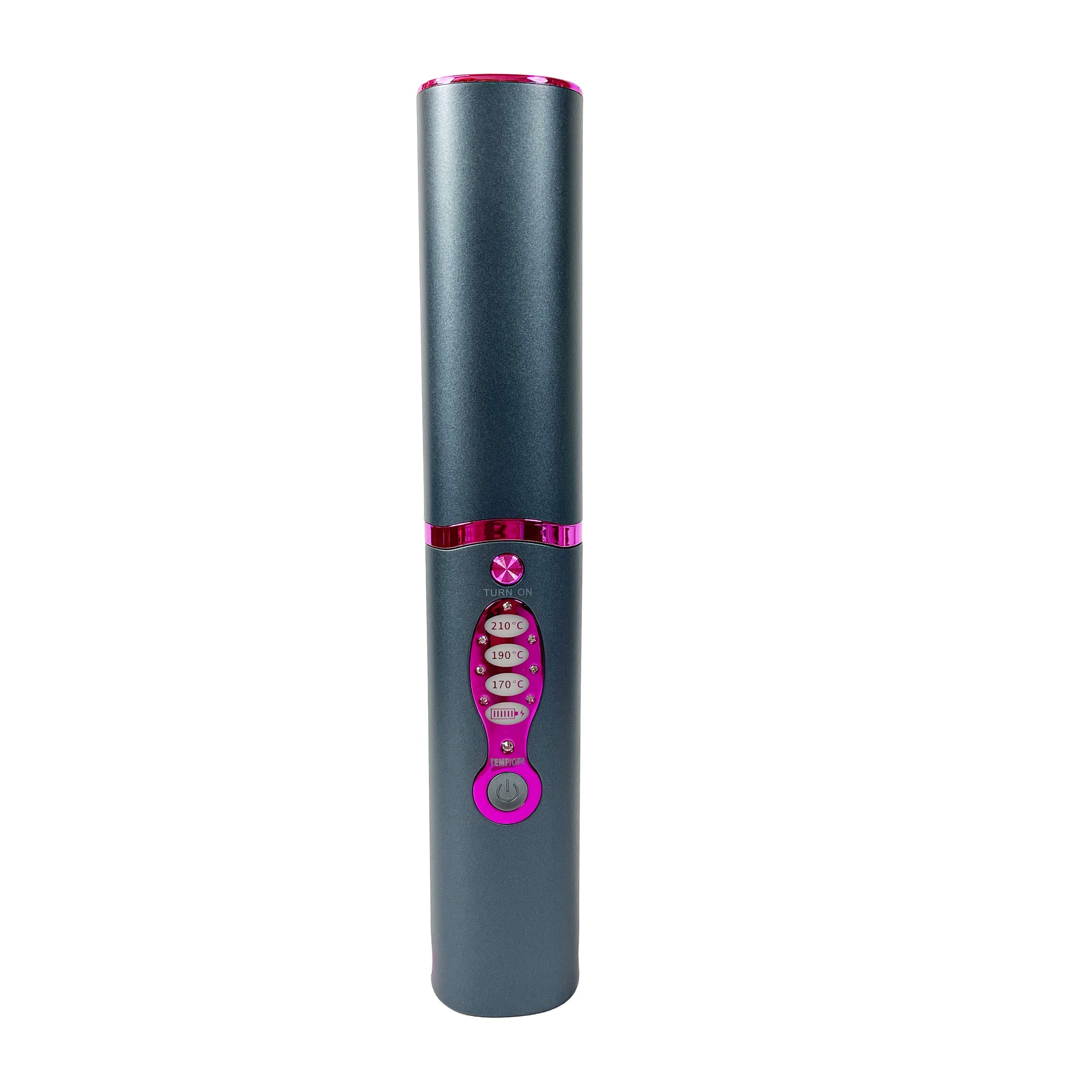 Jia Wireless 2 in 1 Hair Straightener and Curler in Gray