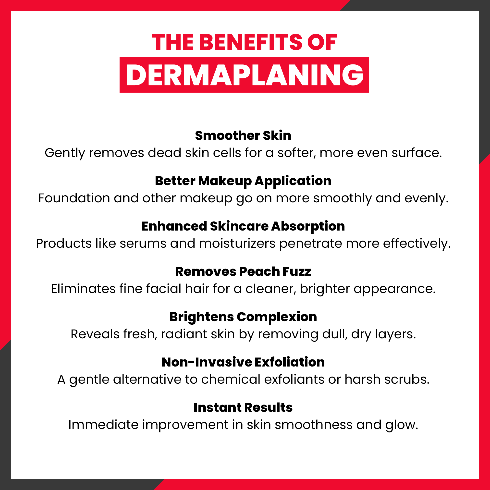 Dermaplaning Facial Metal Razor With 20 Blades in Black Sapphire