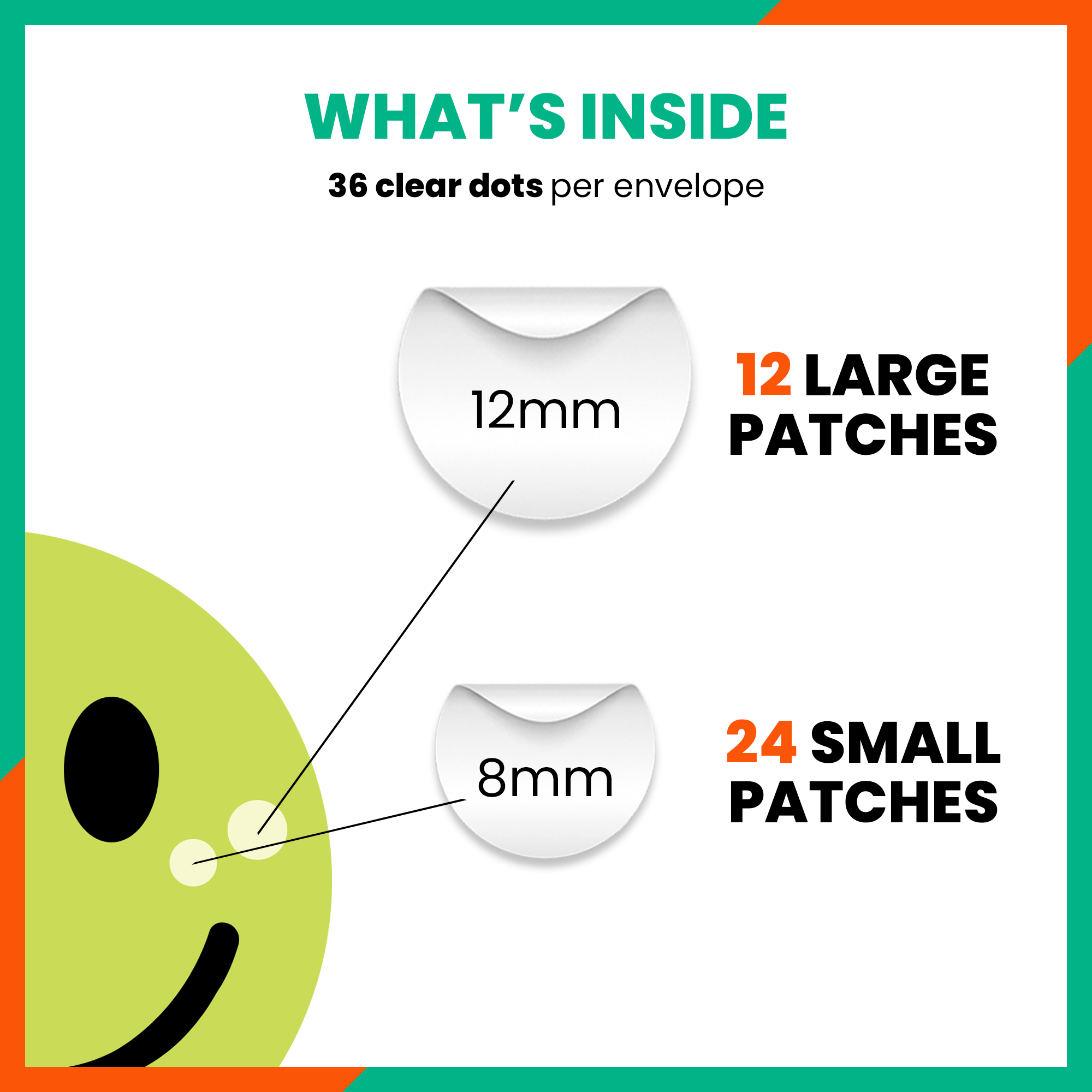 Jia Wipeout Acne Pimple Patches | Hydrocolloid, Salicylic Acid, Cica, Tea Tree Oil, Calendula Oil