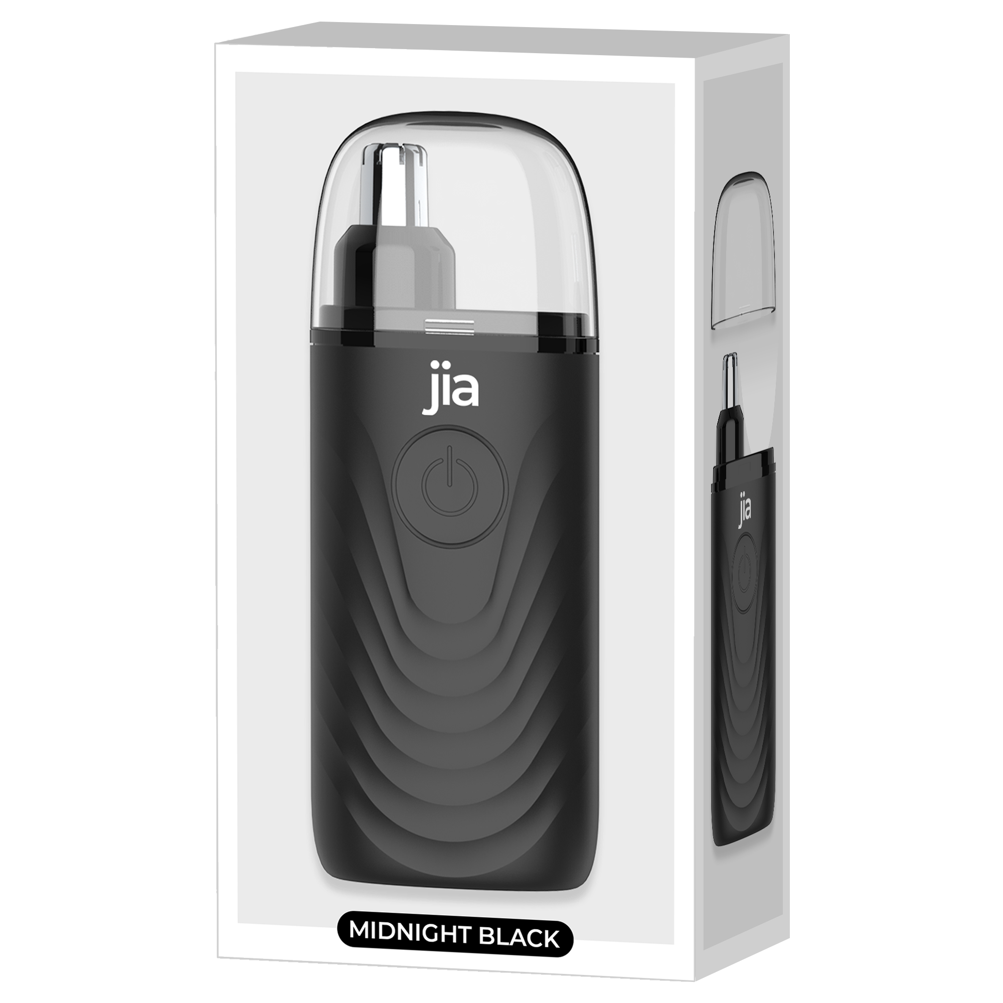 Jia The Original Nose Hair Trimmer in Midnight Black