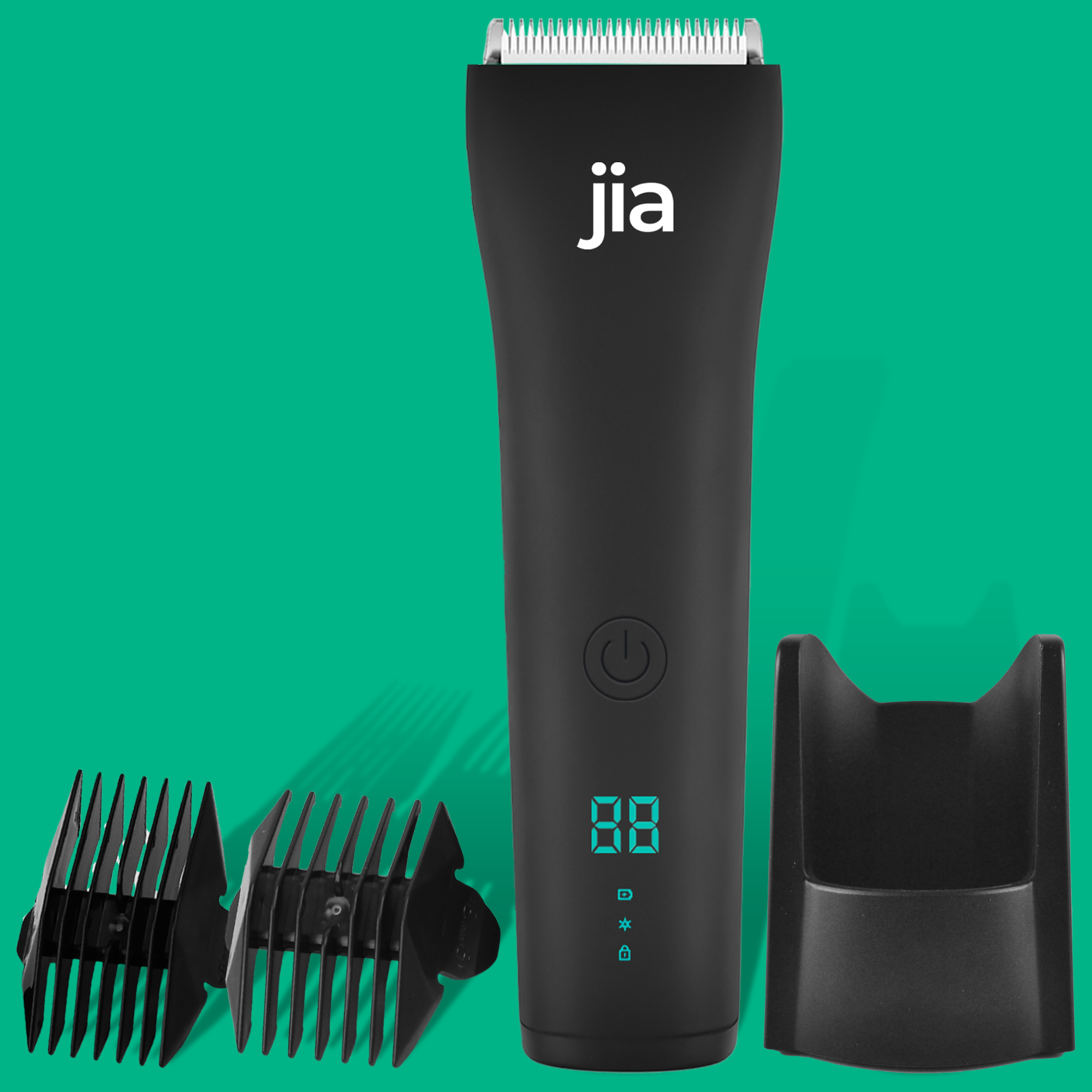 Jia The Original BodyShaver Hair Trimmer in Midnight Black