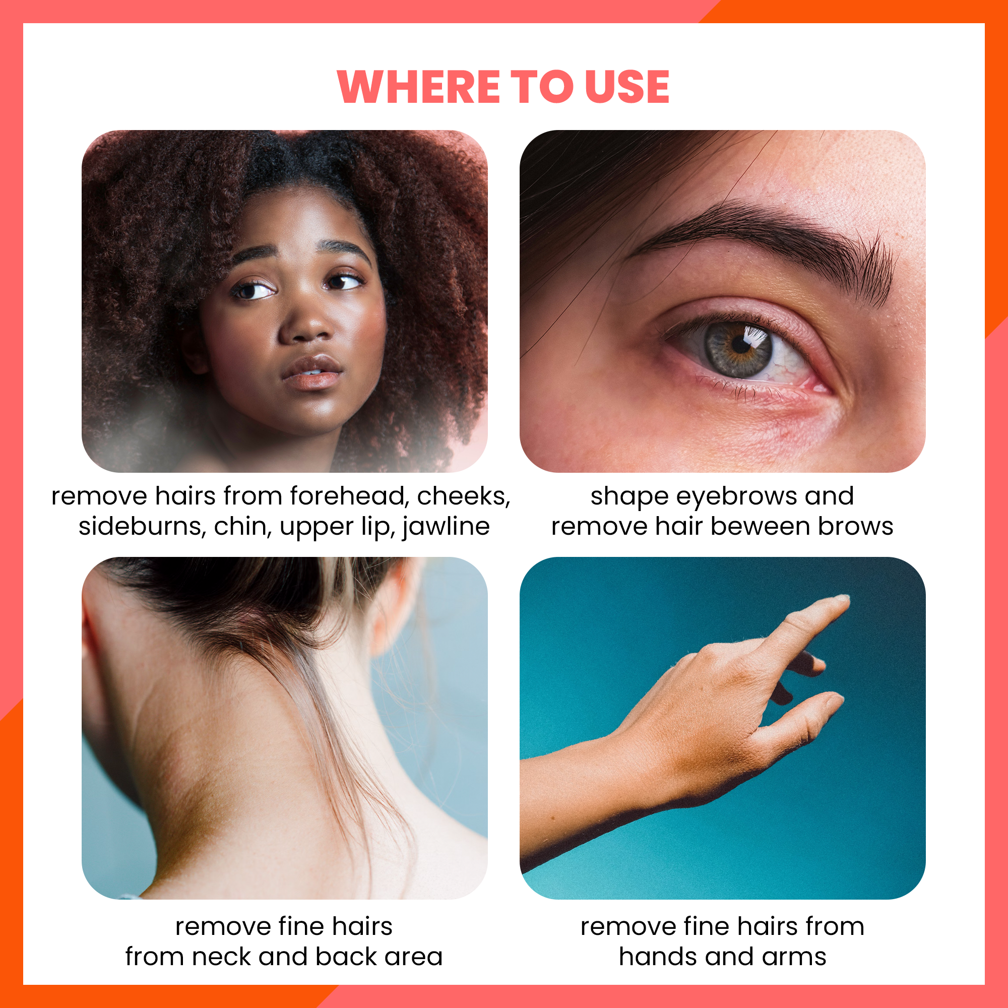 Dermaplaning Facial Metal Razor With 20 Refill Blades in Rose Gold